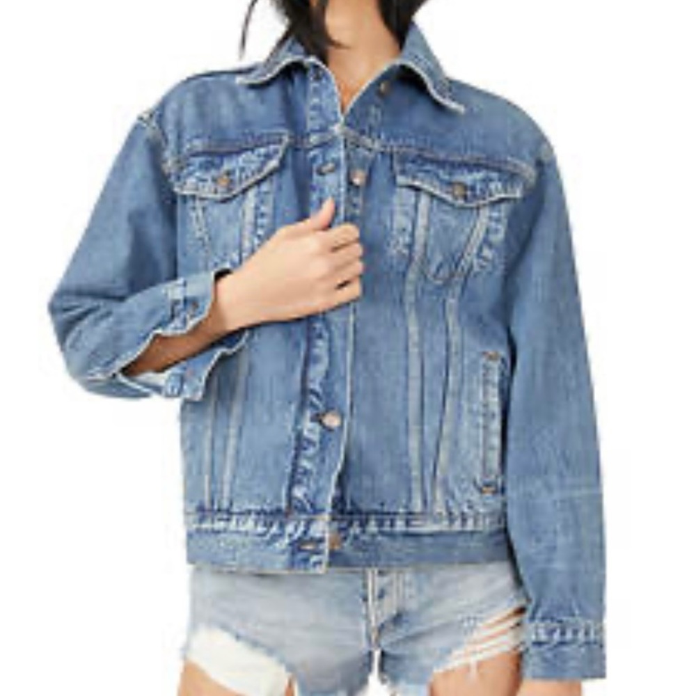 Free People (We The Free) Jolene Trucker Jacket, NWT, XL